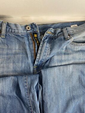 Lucky Brand Men's Light Blue Washed Relaxed Jeans